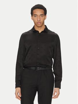 HUGO Marškiniai · Juoda · Extra Slim Fit