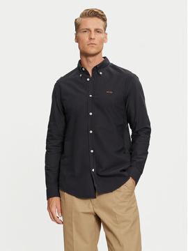 BOSS Marškiniai · Tamsiai mėlyna · Slim Fit