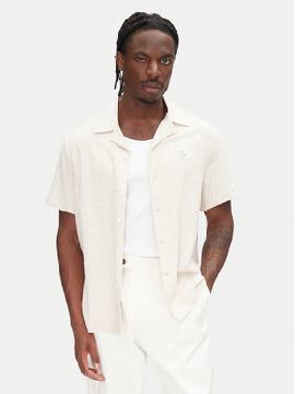 Filling Pieces Marškiniai · Écru · Regular Fit