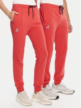 K-Way Sportinės kelnės · Raudona · Slim Fit