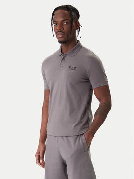 EA7 Emporio Armani Polo marškinėliai · Pilka