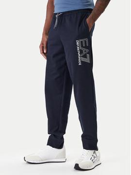 EA7 Emporio Armani Sportinės kelnės · Tamsiai mėlyna · Regular Fit