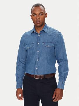 Tommy Hilfiger džinsiniai marškiniai  · Mėlyna · Regular Fit