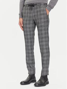 JOOP! Medžiaginės kelnės · Pilka · Slim Fit