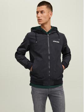 Jack & Jones Demisezoninė striukė · Juoda