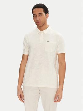 Guess Polo marškinėliai · Écru