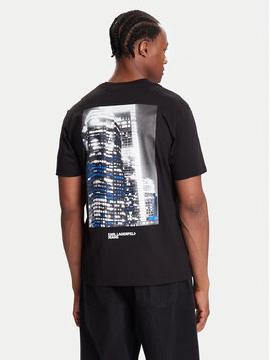 Karl Lagerfeld Jeans Marškinėliai · Juoda