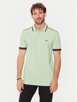 BOSS Polo marškinėliai · Žalia