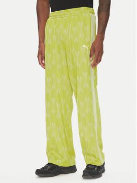 Puma Sportinės kelnės · Žalia · Regular Fit