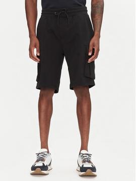 Aeronautica Militare Sportiniai šortai · Juoda