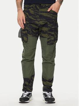 G-Star Raw Medžiaginės kelnės · Žalia · Slim Fit