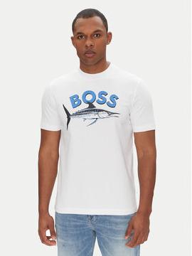 BOSS Marškinėliai · Écru