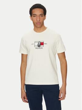 Tommy Hilfiger Marškinėliai · Écru