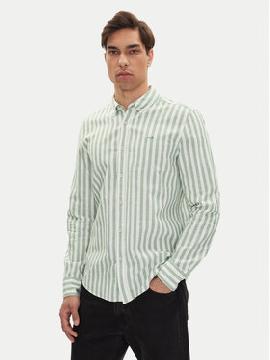 Mustang Marškiniai · Žalia · Slim Fit
