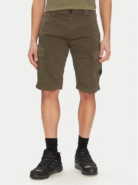 C.P. Company Medžiaginiai šortai · Žalia