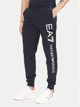 EA7 Emporio Armani Sportinės kelnės · Tamsiai mėlyna · Regular Fit
