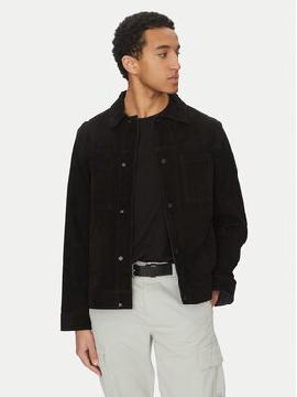 BOSS Odinė striukė · Juoda