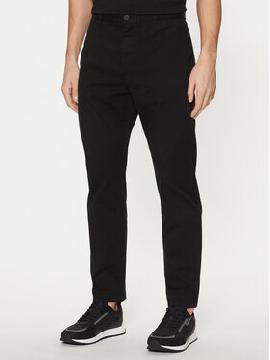 HUGO Chinos kelnes · Juoda · Slim Fit