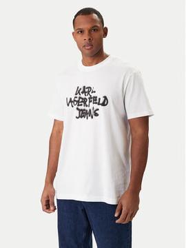 Karl Lagerfeld Jeans Marškinėliai · Balta