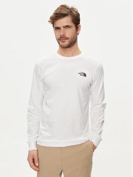 The North Face Marškinėliai ilgomis rankovėmis · Balta