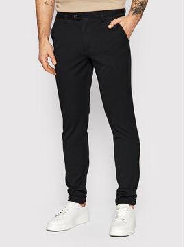 Jack & Jones Medžiaginės kelnės · Juoda · Slim Fit