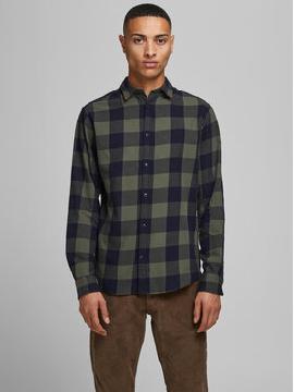 Jack & Jones Marškiniai · Žalia · Slim Fit