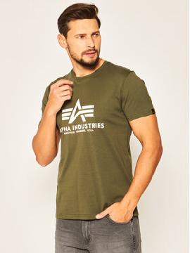 Alpha Industries Marškinėliai · Žalia