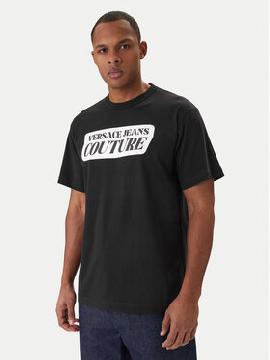 Versace Jeans Couture Marškinėliai · Juoda