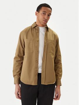 BOSS Marškiniai · Chaki · Relaxed Fit