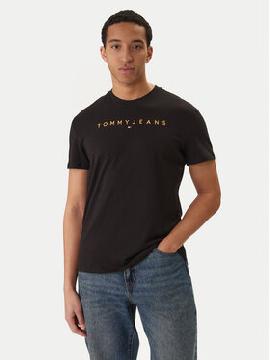 Tommy Jeans Marškinėliai · Juoda