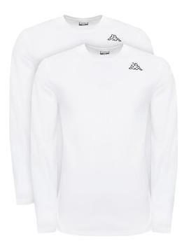 Kappa Ilgų rankovių marškinėlių komplektas · Balta