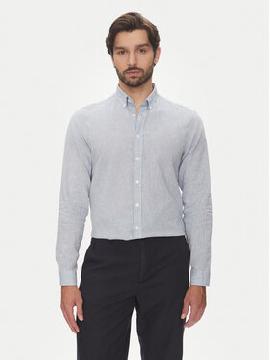 Lindbergh Marškiniai · Žydra · Relaxed Fit