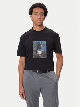 HUGO Marškinėliai · Juoda