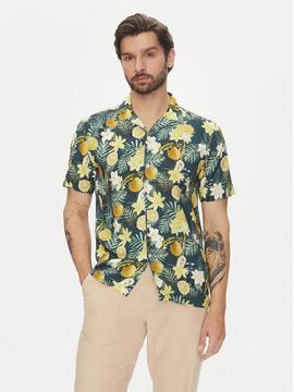 Lindbergh Marškiniai · Žalia · Relaxed Fit