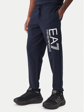 EA7 Emporio Armani Sportinės kelnės · Tamsiai mėlyna · Regular Fit
