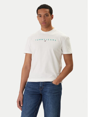 Tommy Jeans Marškinėliai · Balta