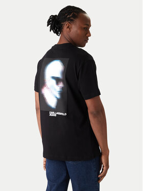 Karl Lagerfeld Jeans Marškinėliai · Juoda