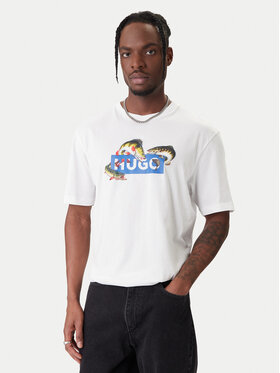 HUGO Marškinėliai · Balta