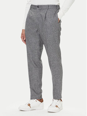 Tommy Hilfiger Medžiaginės kelnės · Pilka · Regular Fit
