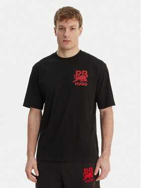 HUGO Marškinėliai · Juoda