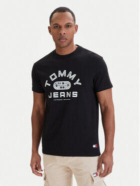 Tommy Jeans Marškinėliai · Juoda