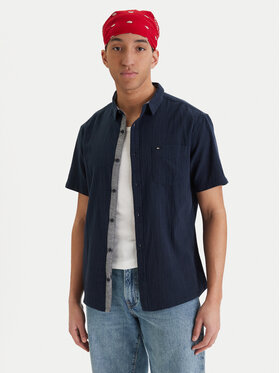 Quiksilver Marškiniai · Tamsiai mėlyna · Regular Fit