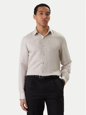 Calvin Klein Marškiniai · Smėlio · Regular Fit