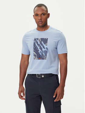 BOSS Marškinėliai · Tamsiai mėlyna