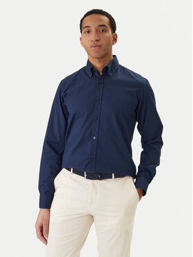 BOSS Marškiniai · Tamsiai mėlyna · Regular Fit