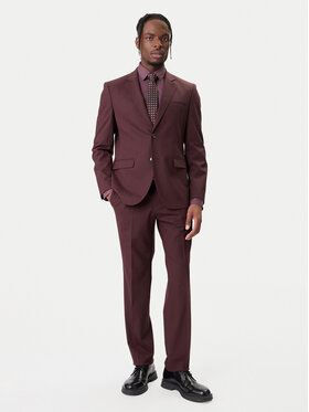 HUGO Kostiumas · Ruda · Extra Slim Fit