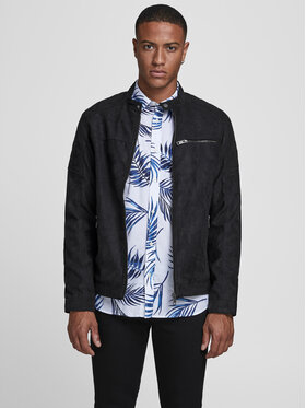 Jack & Jones Dirbtinės odos striukė · Juoda