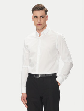 Calvin Klein Marškiniai · Balta · Slim Fit