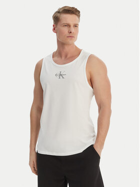 Calvin Klein Jeans Tank top marškinėliai · Balta