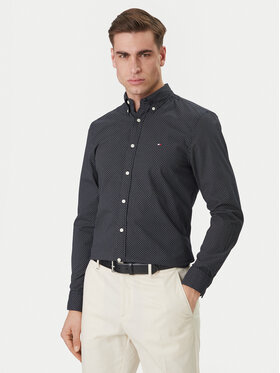 Tommy Hilfiger Marškiniai · Tamsiai mėlyna · Slim Fit